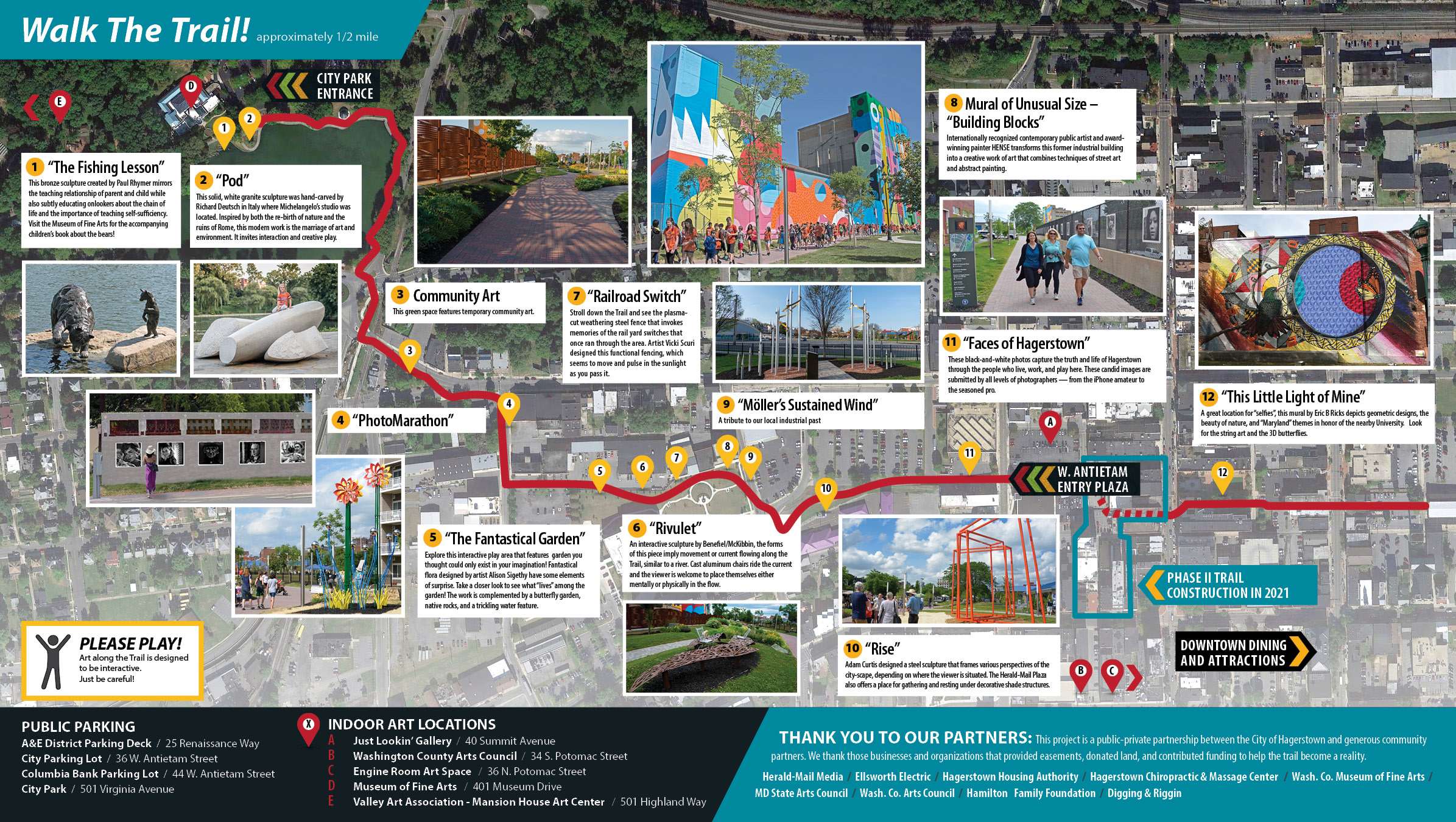 Hagerstown Cultural Trail MAP